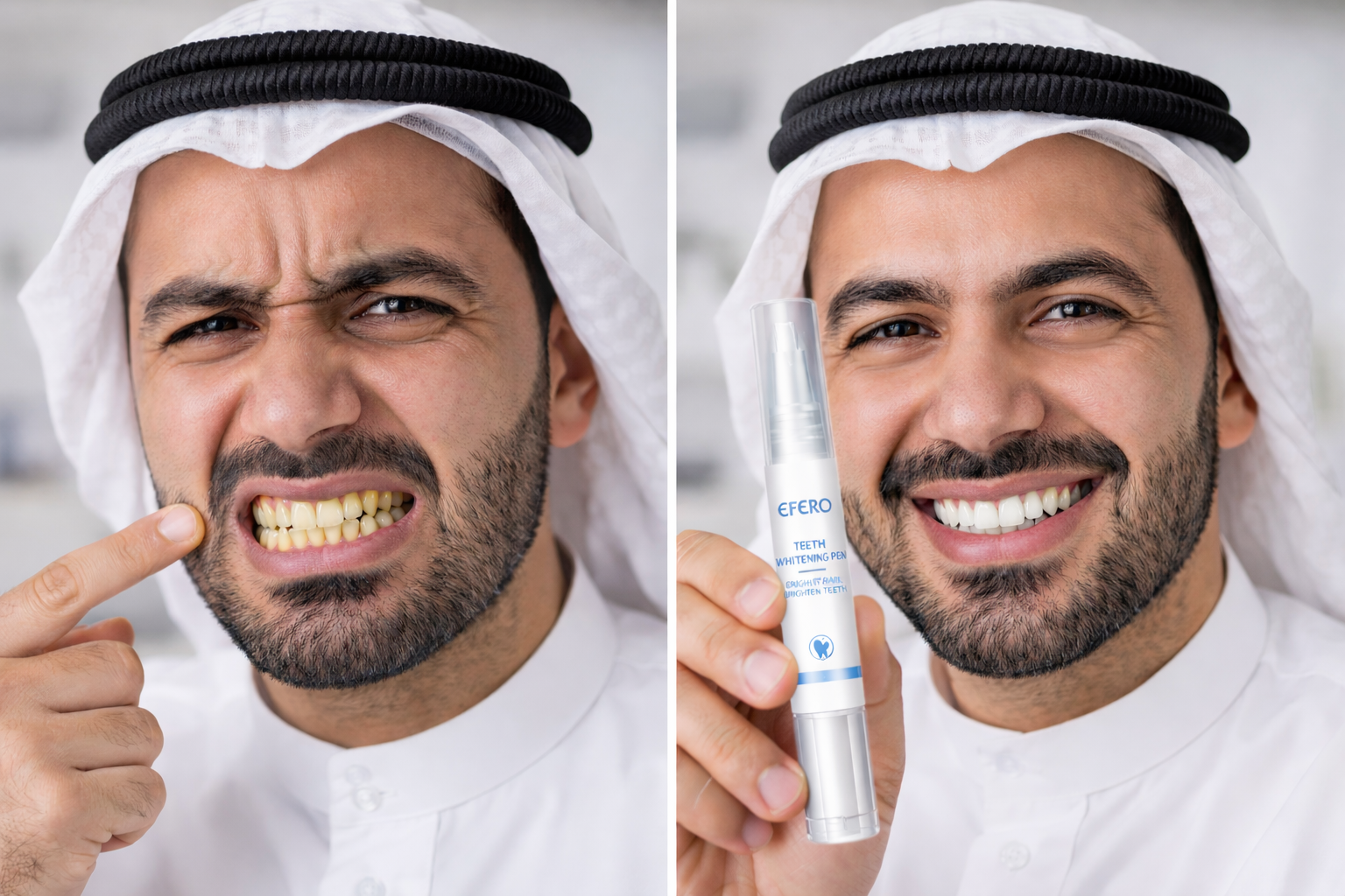 قلم تبييض الأسنان