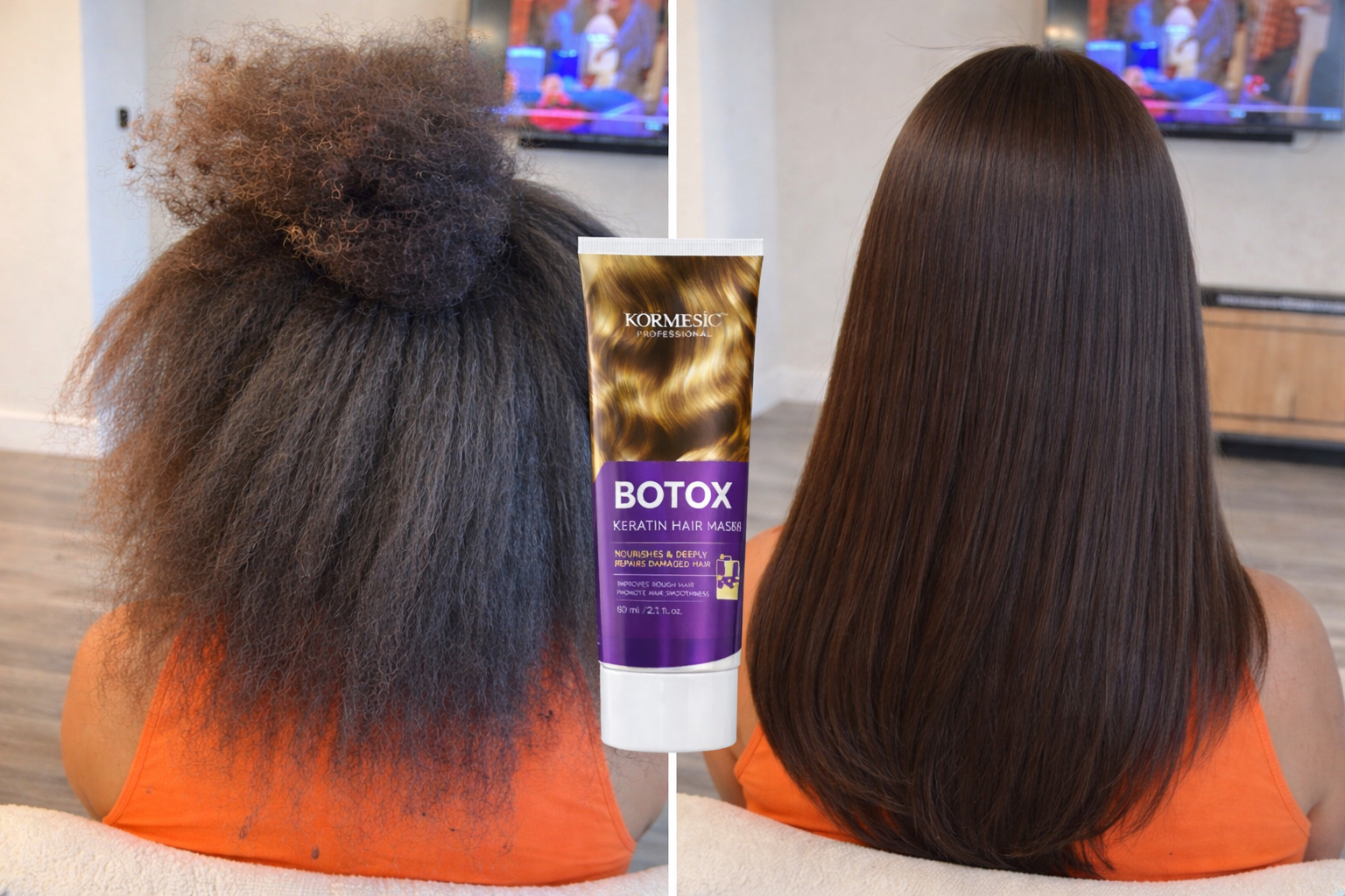 كـورميسيك KORMESIC – بديل الكيراتين للأطفال لنعومة فورية وشعر مرتب بدون حرارة