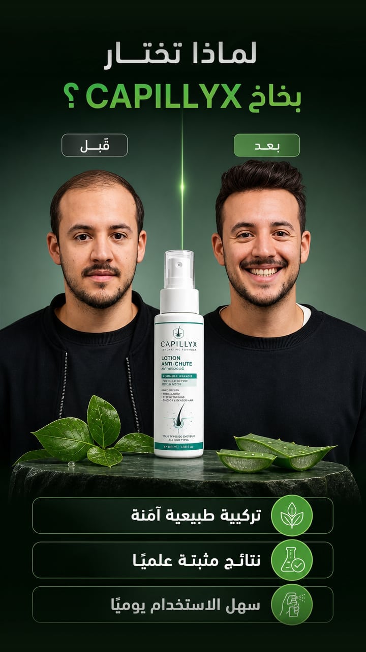 Why Choose — بخاخ CAPILLYX الأصلي